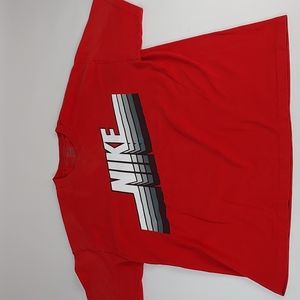 Vintage Nike Red Shadow box t shirt